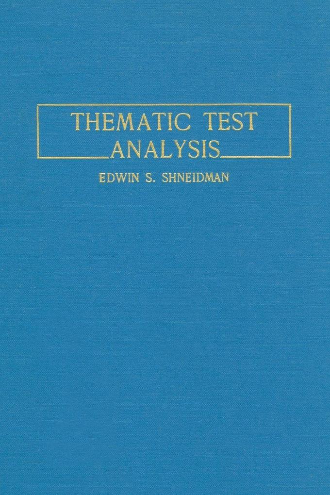 Thematic Test Analysis