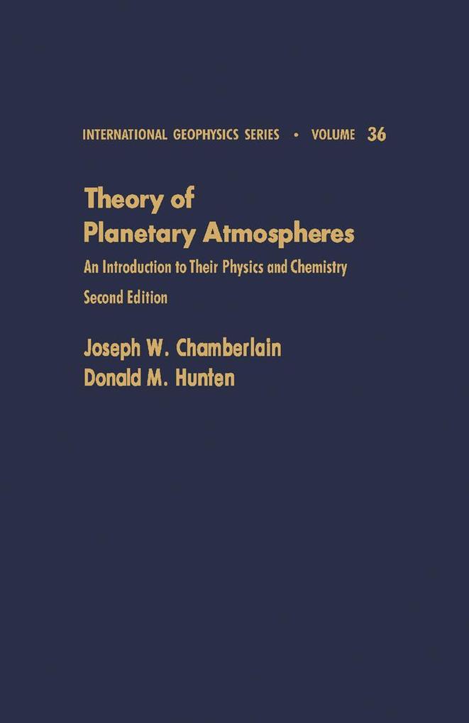 Theory of Planetary Atmospheres