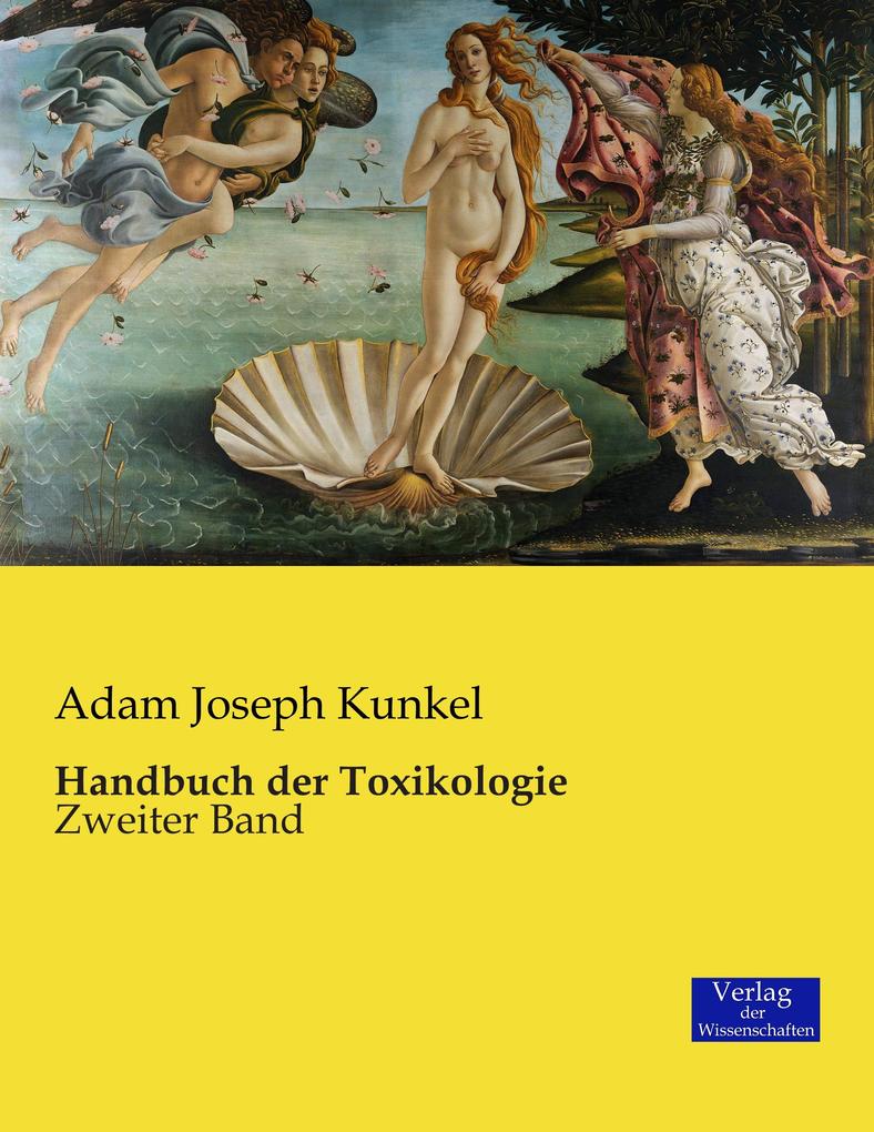 Handbuch der Toxikologie - Adam Joseph Kunkel