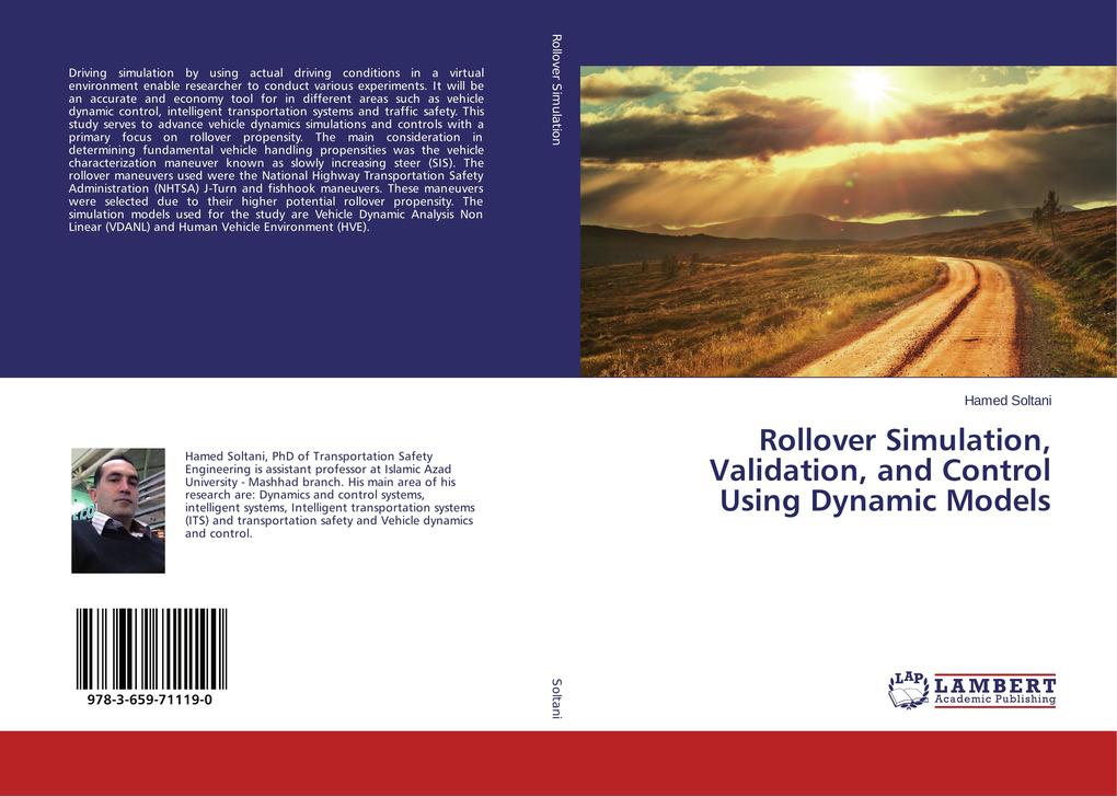 Rollover Simulation Validation and Control Using Dynamic Models