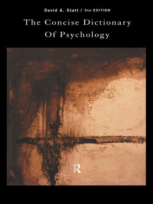 The Concise Dictionary of Psychology