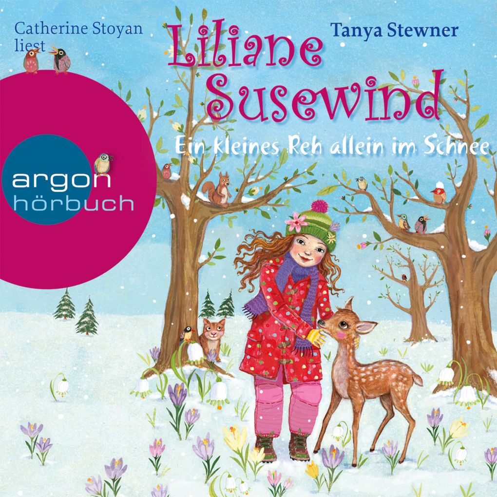Ein kleines Reh allein im Schnee - Liliane Susewind