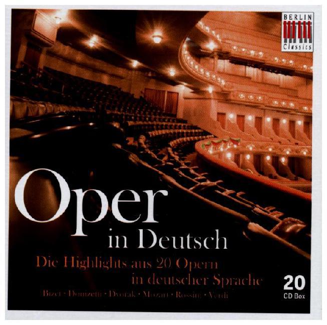 Oper In Deutsch-Die Highlights Aus 20 Opern