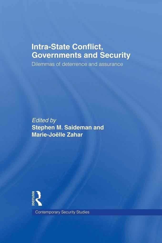 Intra-State Conflict Governments and Security
