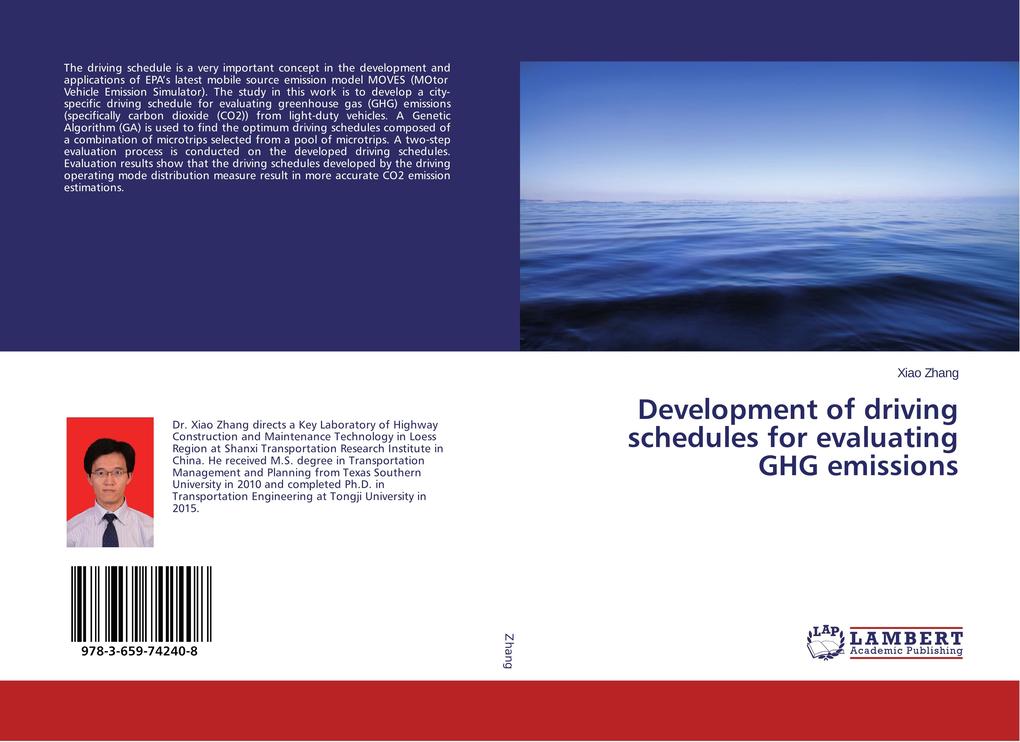 Development of driving schedules for evaluating GHG emissions