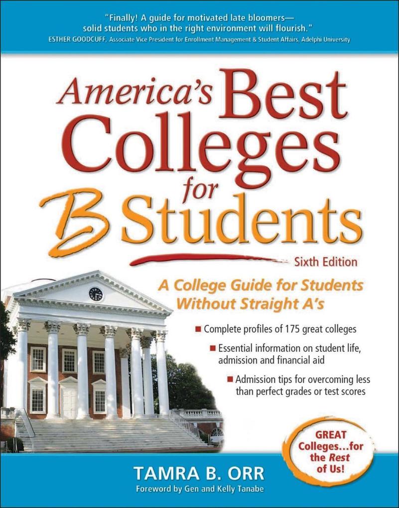 America‘s Best Colleges for B Students