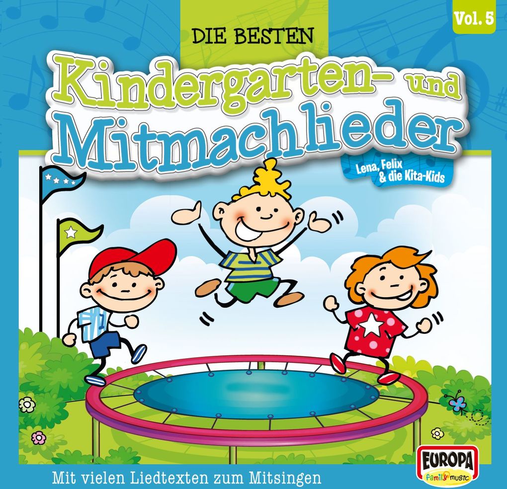 Image of Die besten Kindergarten- und MitmachliederVol. 5