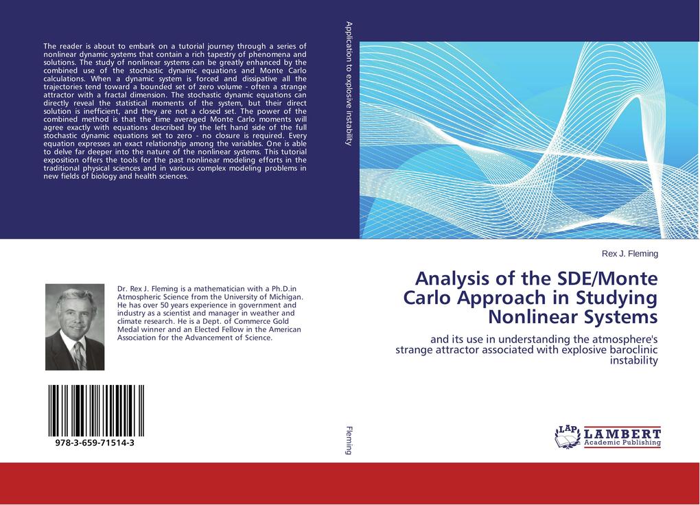 Analysis of the SDE/Monte Carlo Approach in Studying Nonlinear Systems