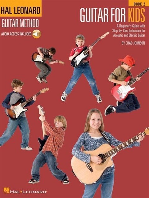 Guitar for Kids Book 2 - Hal Leonard Guitar Method (Book/Online Audio)