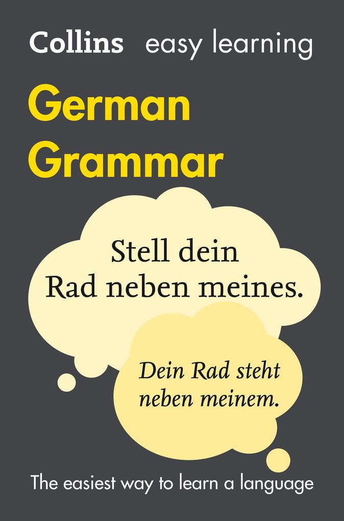 Harper Collins Publ. Uk Collins Easy Learning German Grammar
