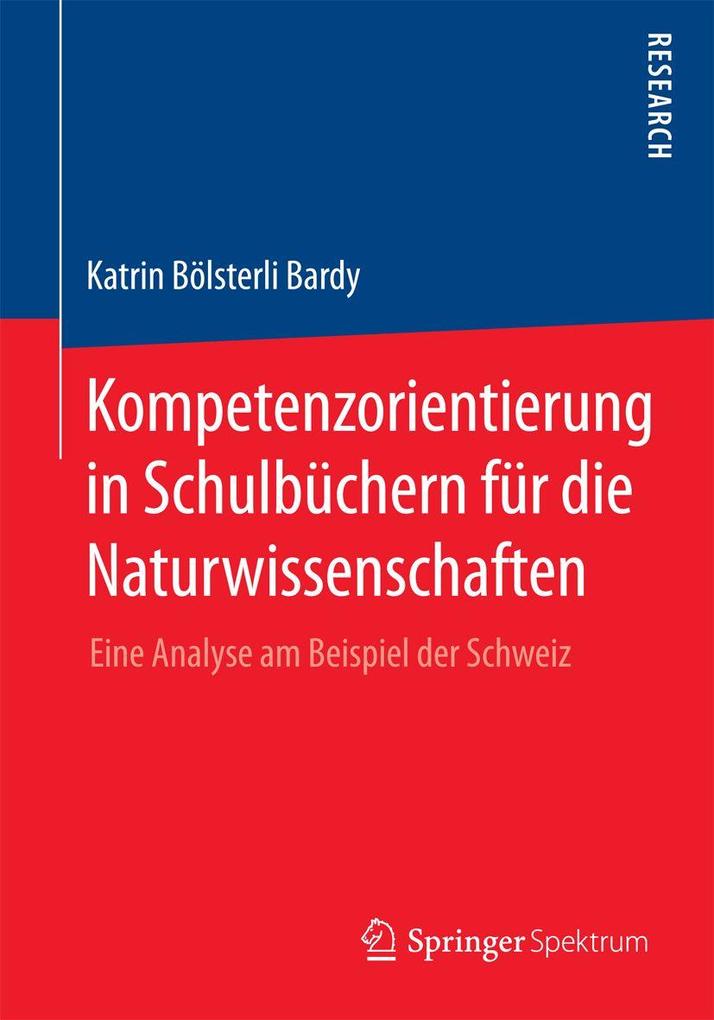 Kompetenzorientierung in Schulbüchern für die Naturwissenschaften