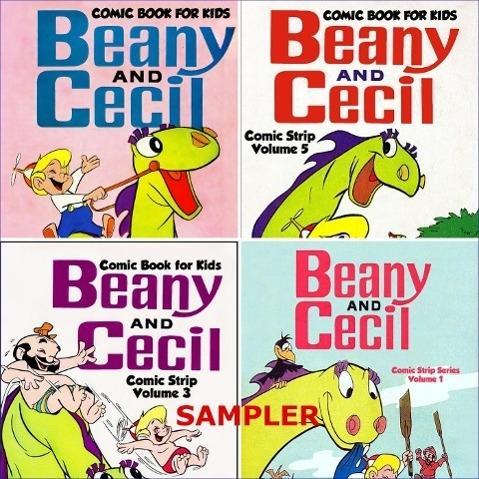 Comic Book for Kids: Beany and Cecil Sampler (Comic Strip #6)