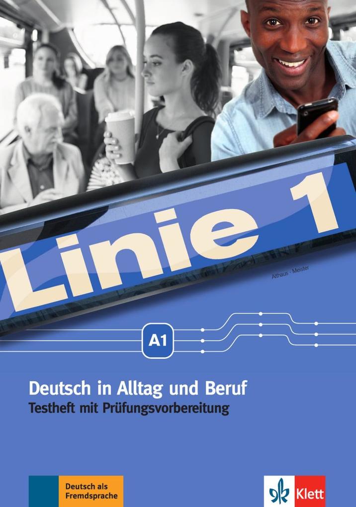 Linie 1 A1. Testheft mit Audio-CD