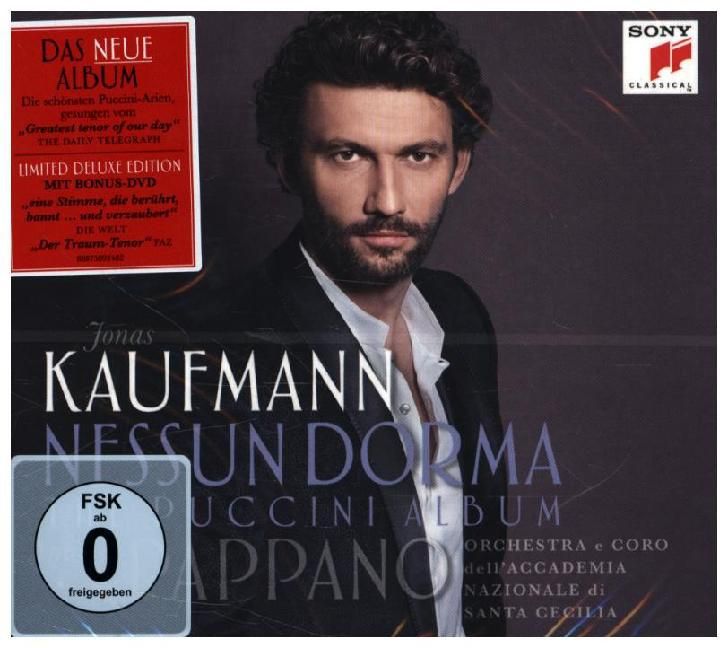 Image of Jonas Kaufmann, Orchestra e Coro dellAccademia Nazionale di Santa Cecilia - Nessun Dorma - The Puccini Album [CD]