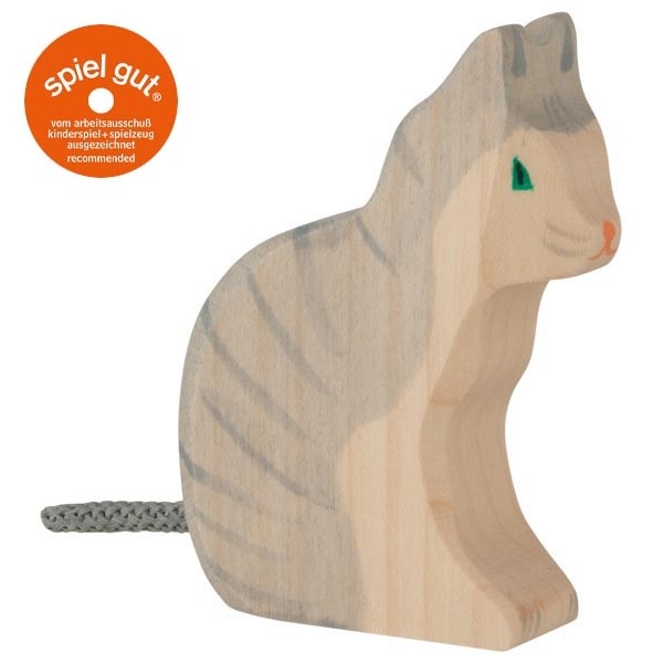 Holztiger 80055 - Katze sitzend