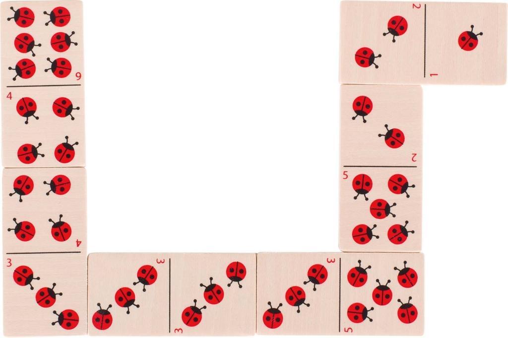Image of Dominospiel Marienkäfer (Kinderspiel)