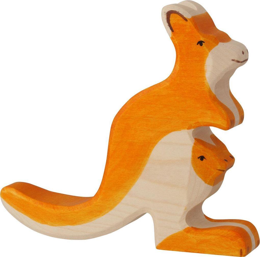 Känguruh mit Jungem