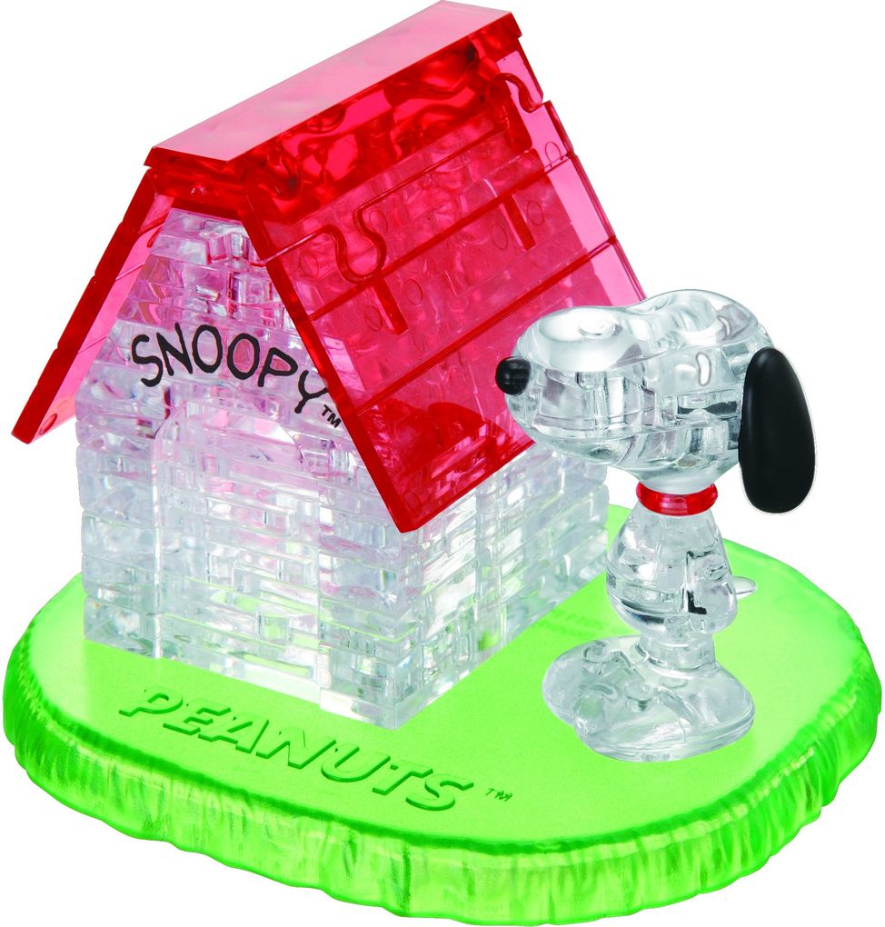 Jeruel Industrial - Crystal Puzzle - Snoopy House