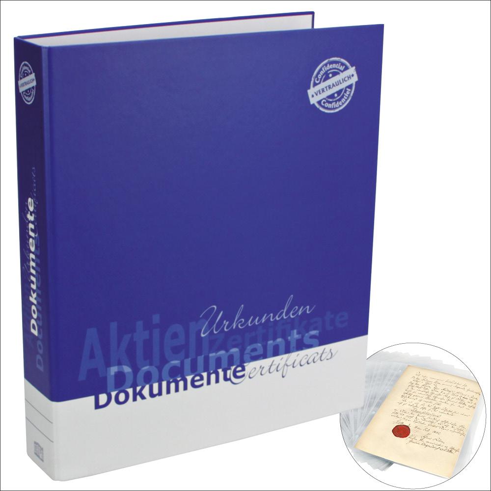 Ordner/ Ringbinder mit Einband nach Themen