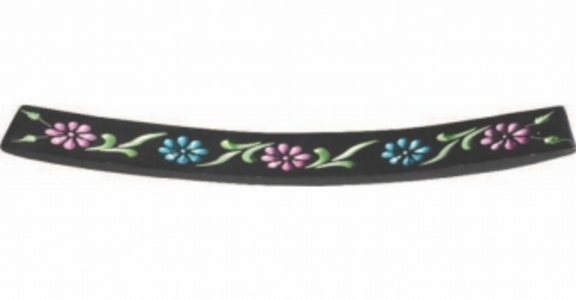 Räucherschiffchen Black Stone bunt bemalt