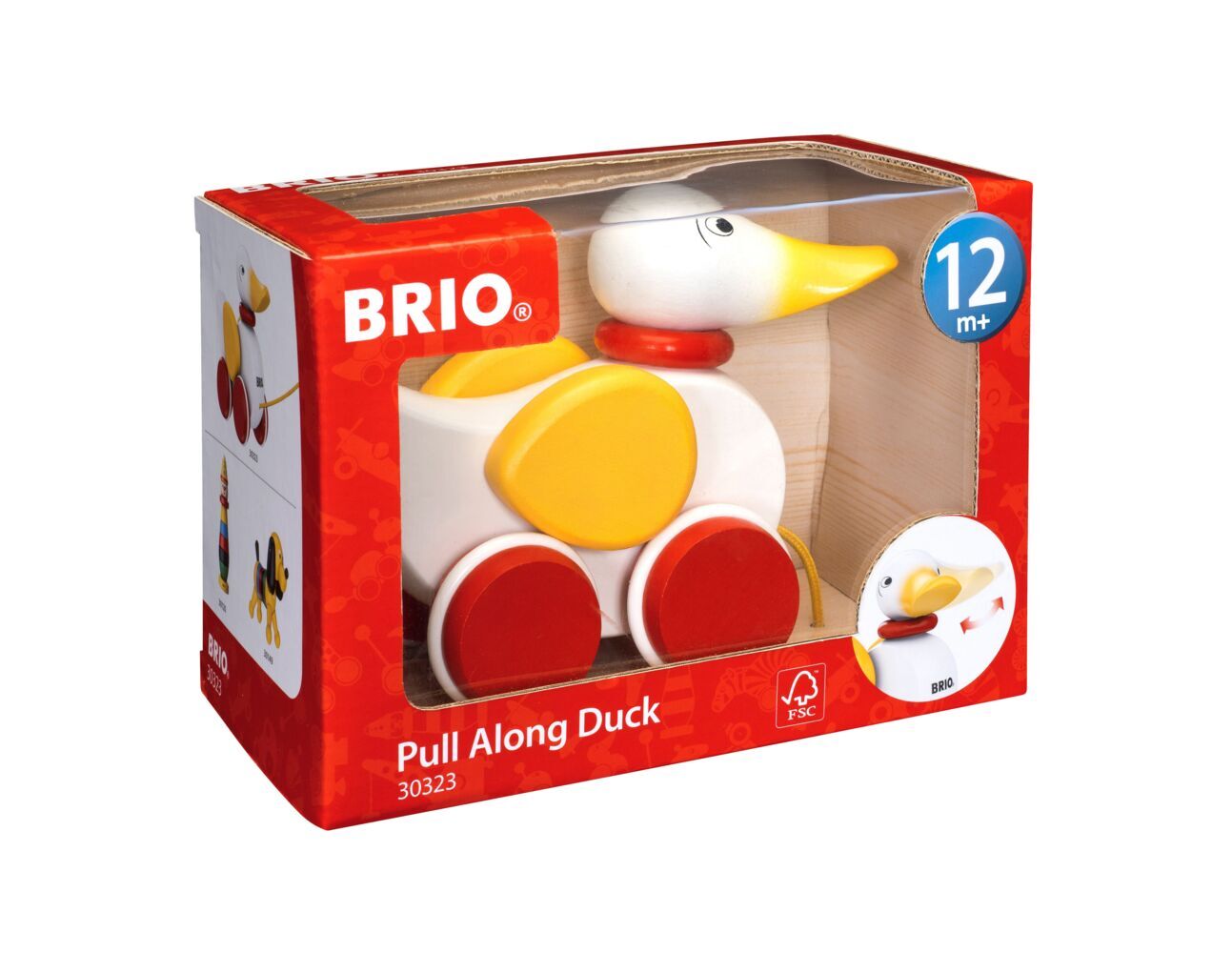 BRIO - Nachziehente weiß