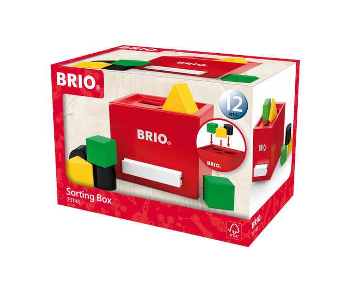 BRIO - Rote Sortier-Box
