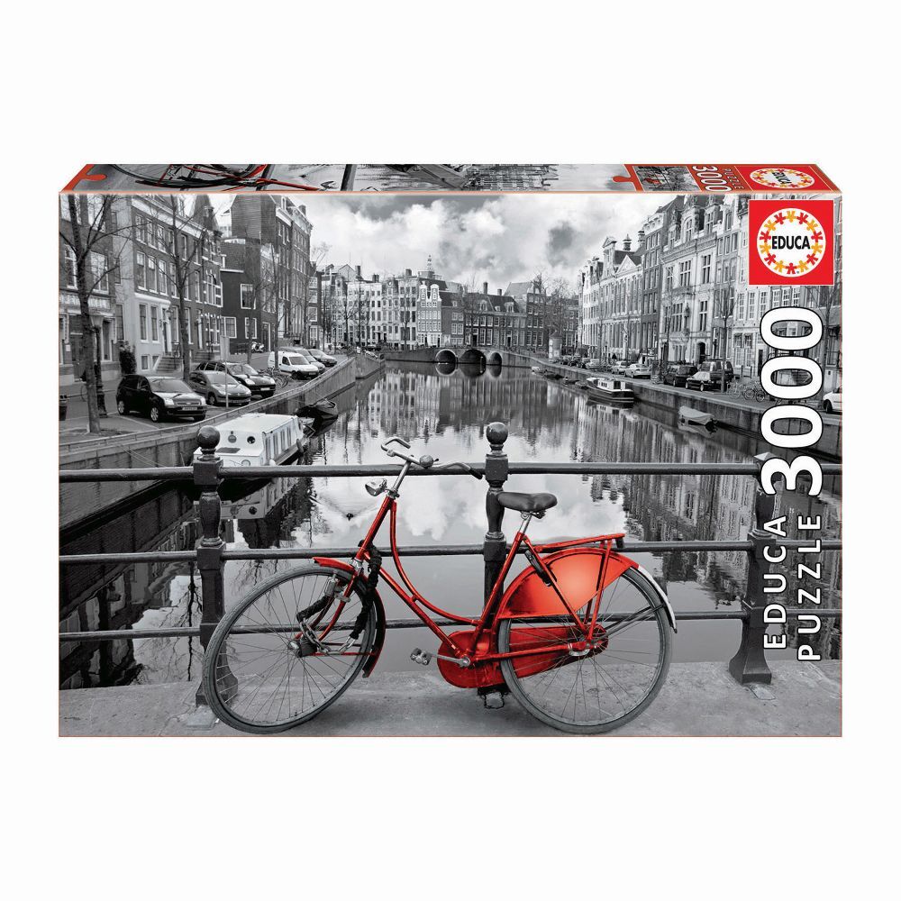 Image of Educa Puzzle. Amsterdam black & white 3000 Teile