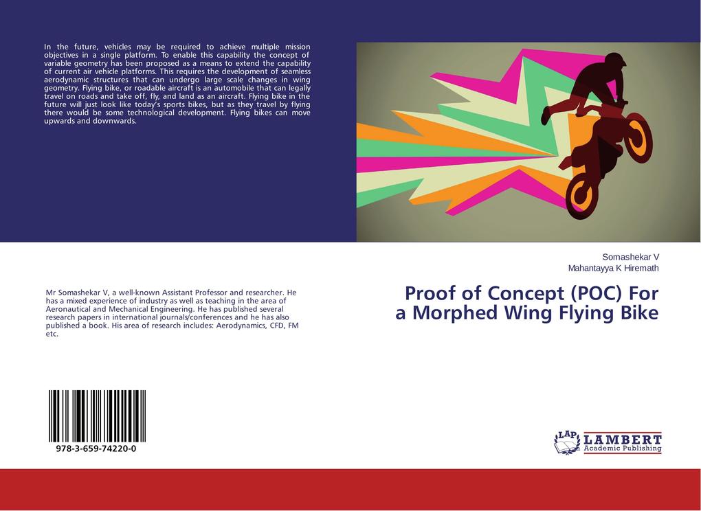 Proof of Concept (POC) For a Morphed Wing Flying Bike