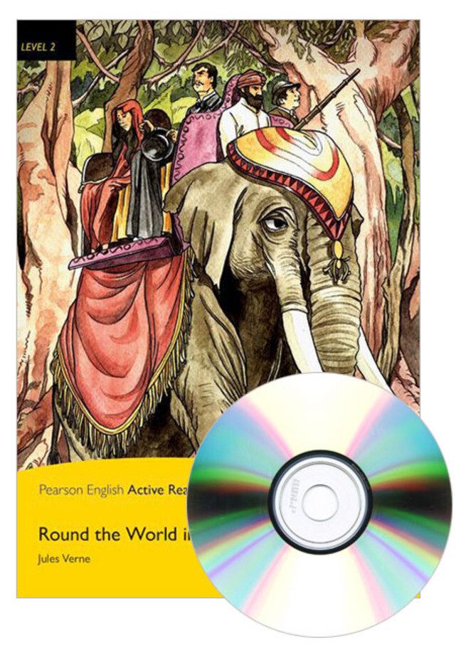 Round the World in Eighty Days w. 1 CD-ROM and 1 Audio-CD