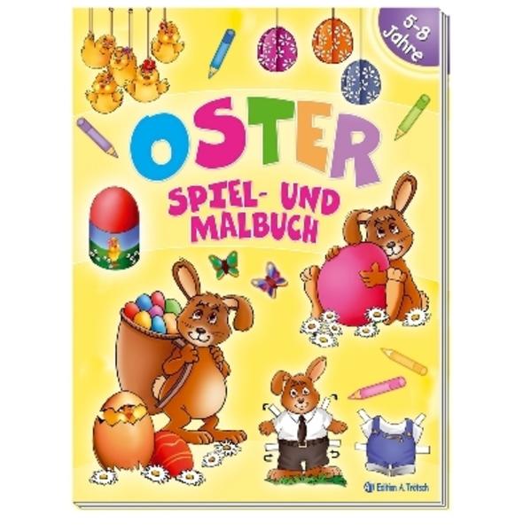 Image of Oster-Spiel- und Malbuch