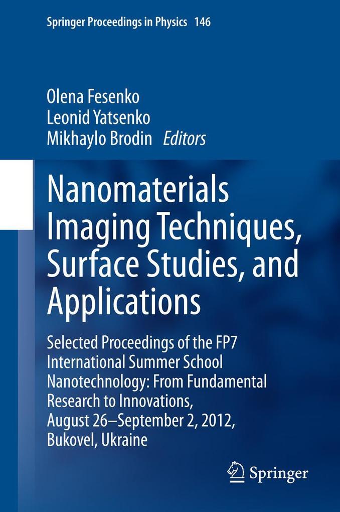 Nanomaterials Imaging Techniques Surface Studies and Applications