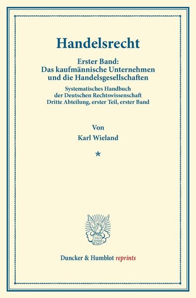Handelsrecht.