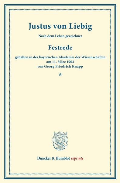 Justus von Liebig.