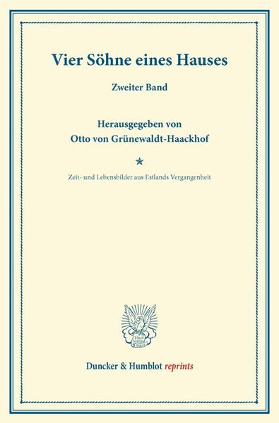 Vier Söhne eines Hauses.