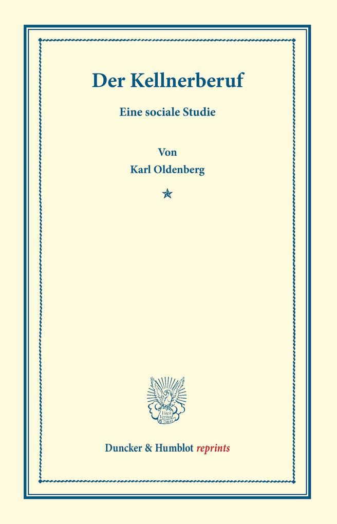 Der Kellnerberuf