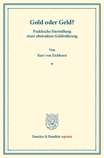 Gold oder Geld?