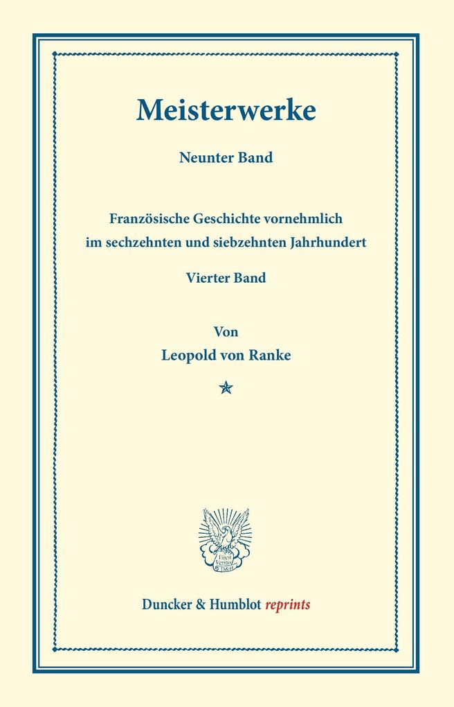 Meisterwerke.