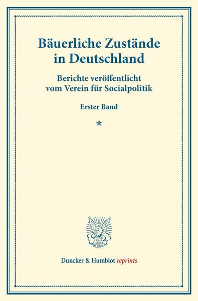 Bäuerliche Zustände in Deutschland.