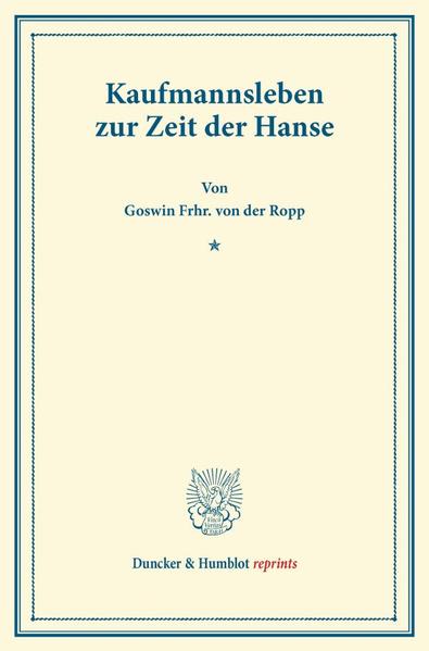 Kaufmannsleben zur Zeit der Hanse.