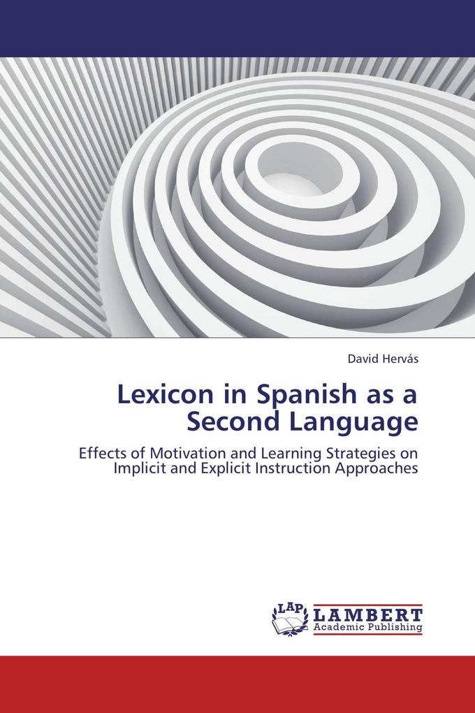 Lexicon in Spanish as a Second Language