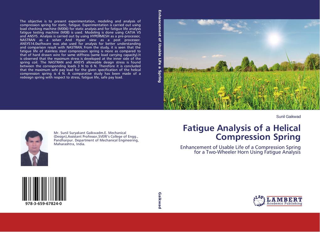 Fatigue Analysis of a Helical Compression Spring