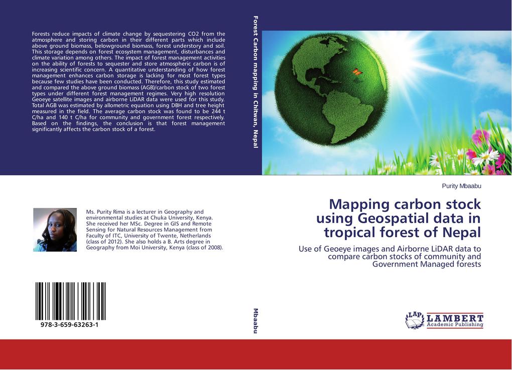 Mapping carbon stock using Geospatial data in tropical forest of Nepal