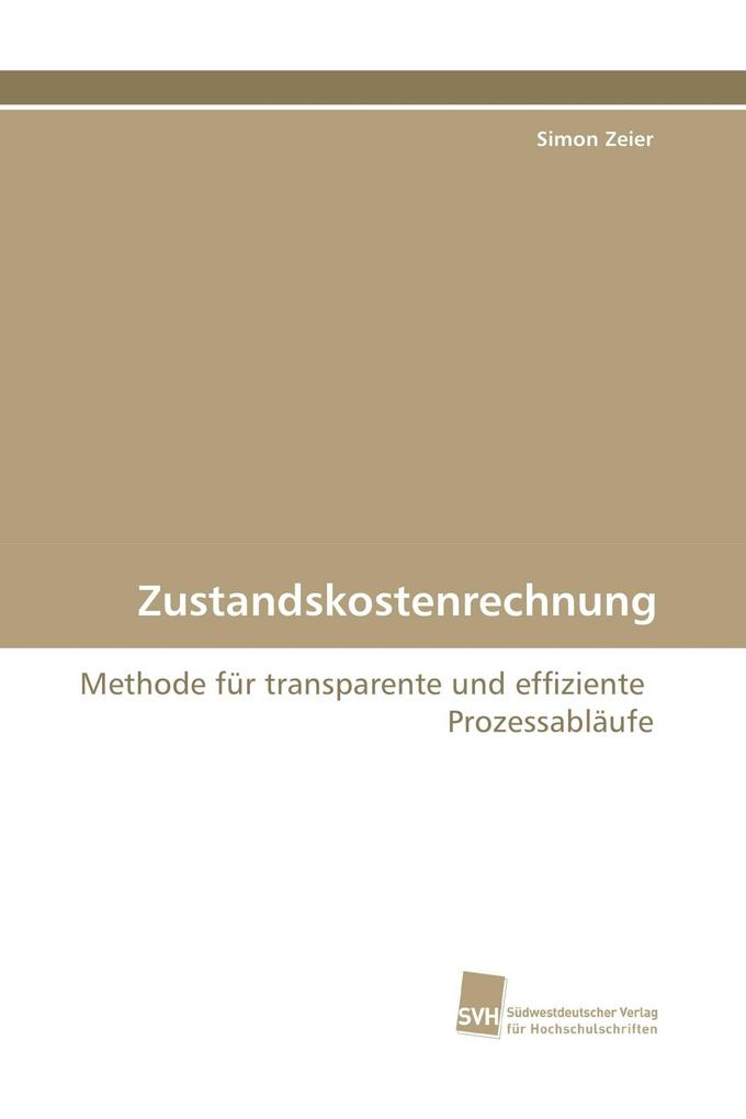 Zustandskostenrechnung