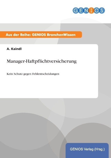 Manager-Haftpflichtversicherung