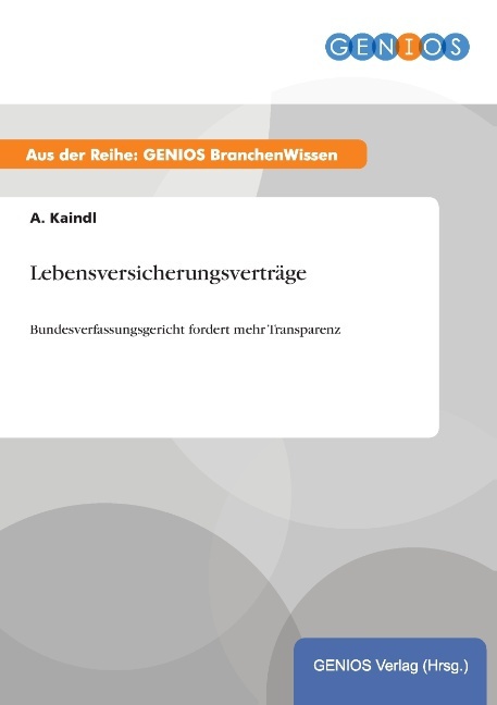 Lebensversicherungsverträge
