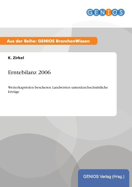 Erntebilanz 2006