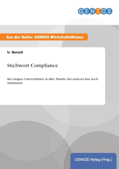 Stichwort Compliance