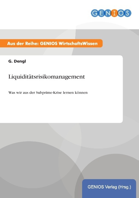 Liquiditätsrisikomanagement