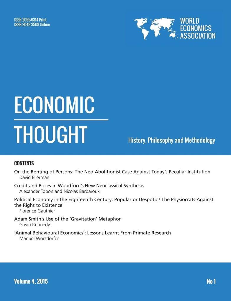Economic Thought Vol 4 No 1 2015