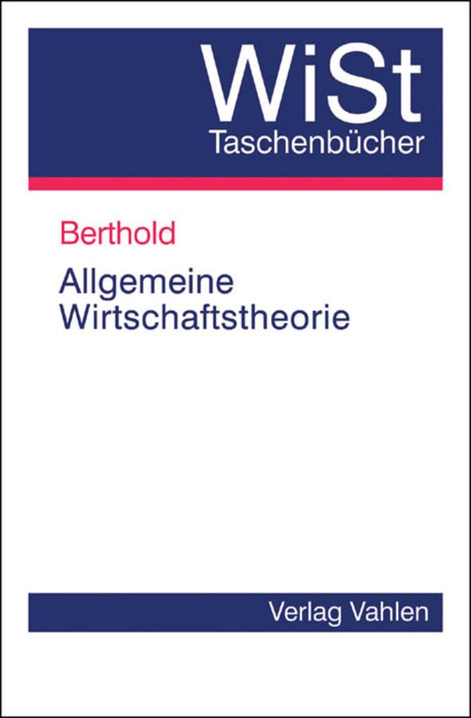 Allgemeine Wirtschaftstheorie